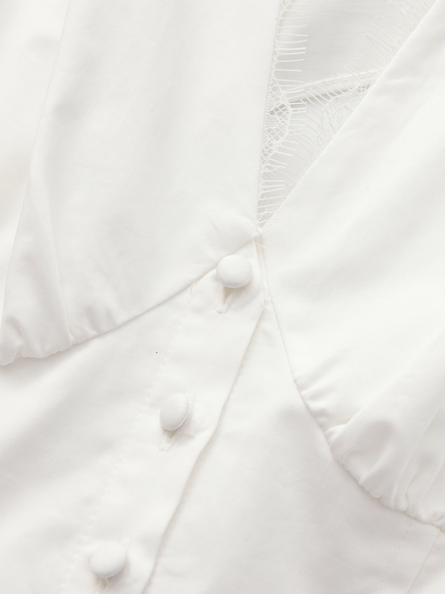 Raven Puff Sleeve White Top | Nana Jacqueline