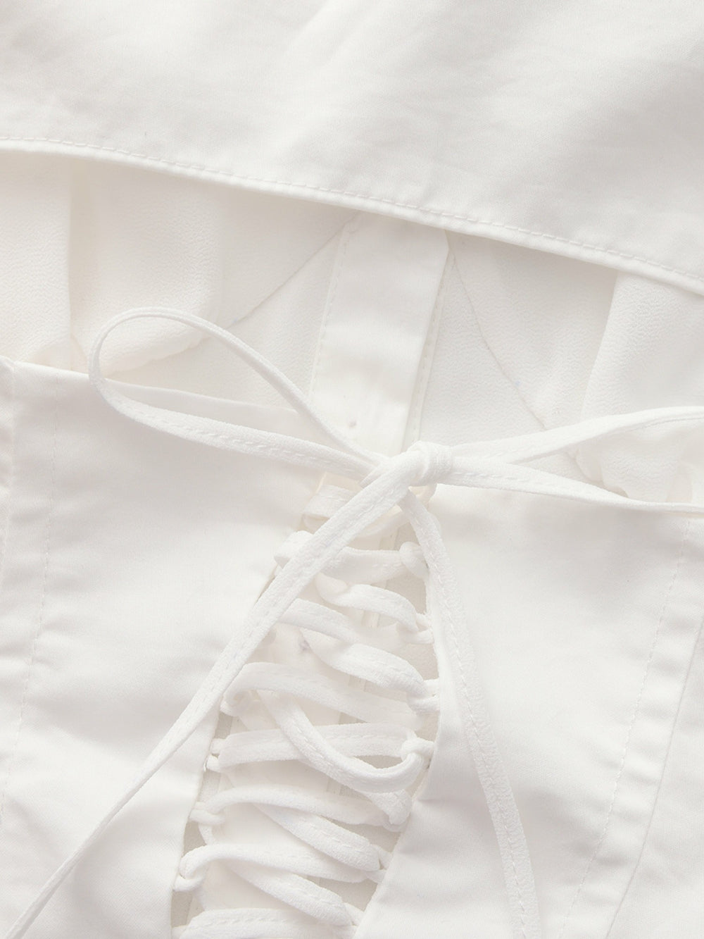 Raven Puff Sleeve White Top | Nana Jacqueline