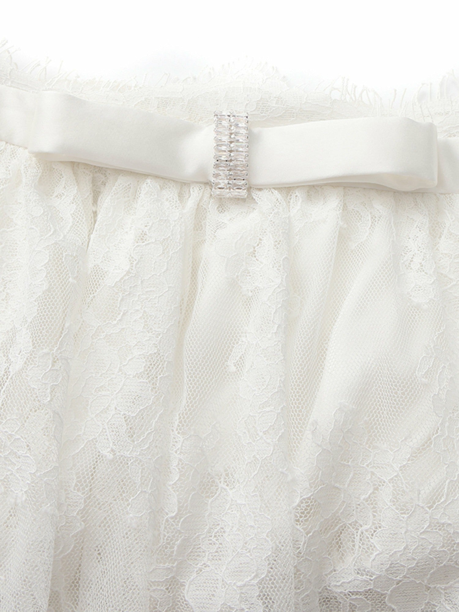 Alexandra Off-Shoulder Lace White Top | Nana Jacqueline