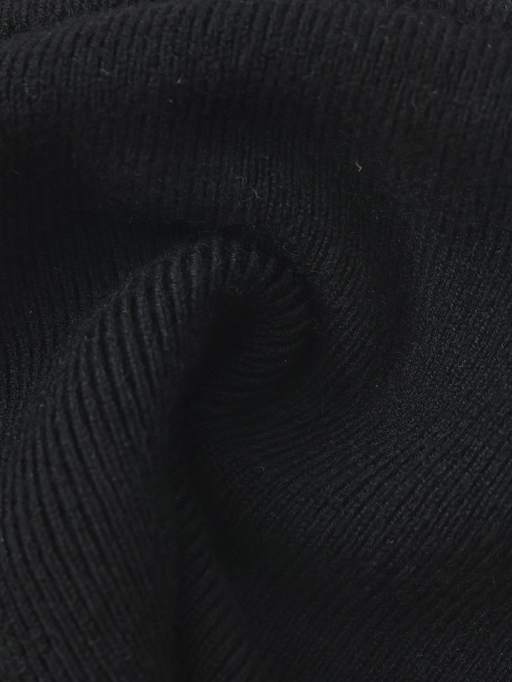 Ana Halter Knit Wool-Blend Black Top | Nana Jacqueline