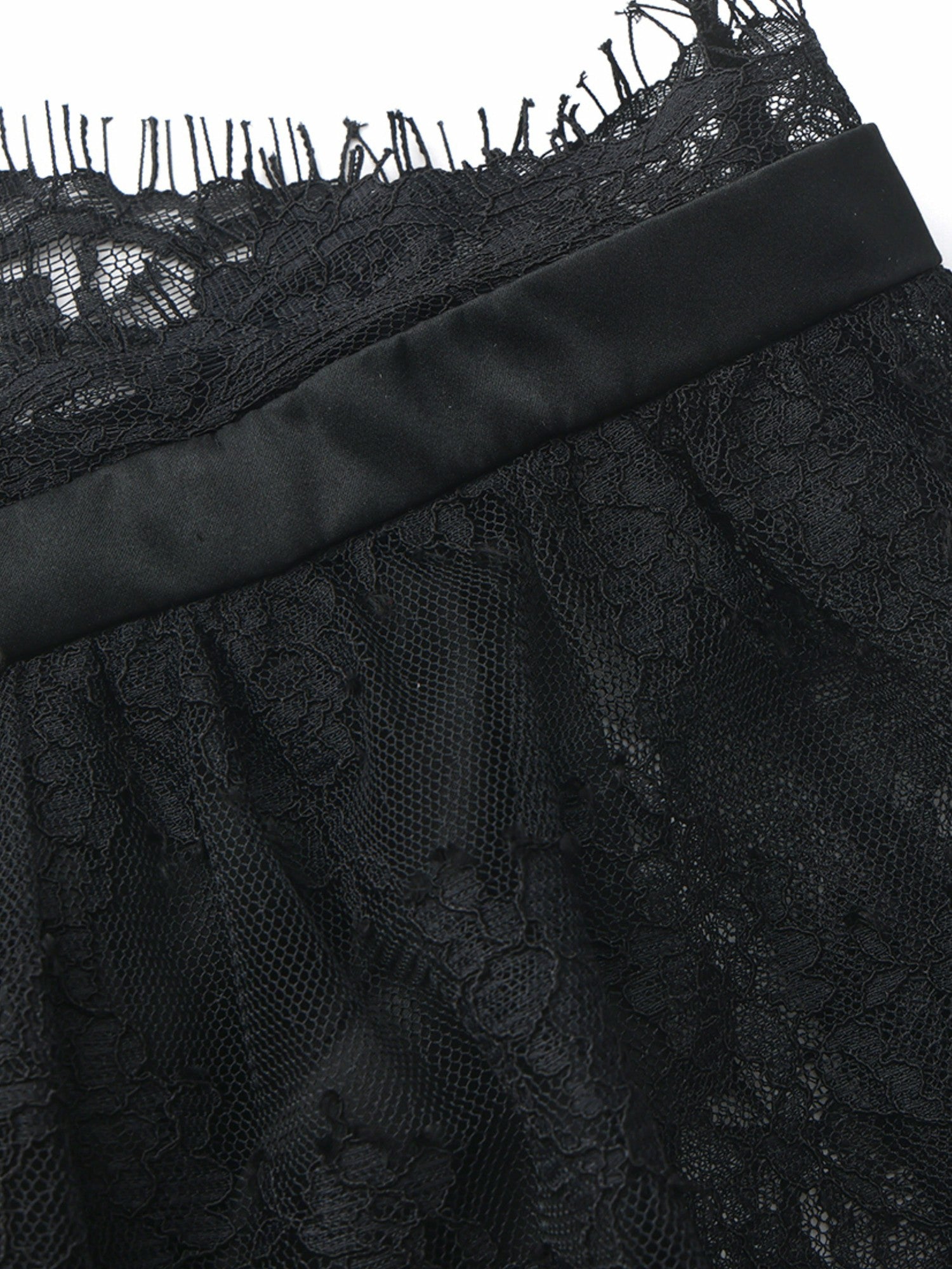 Alexandra Off-Shoulder Lace Black Top | Nana Jacqueline