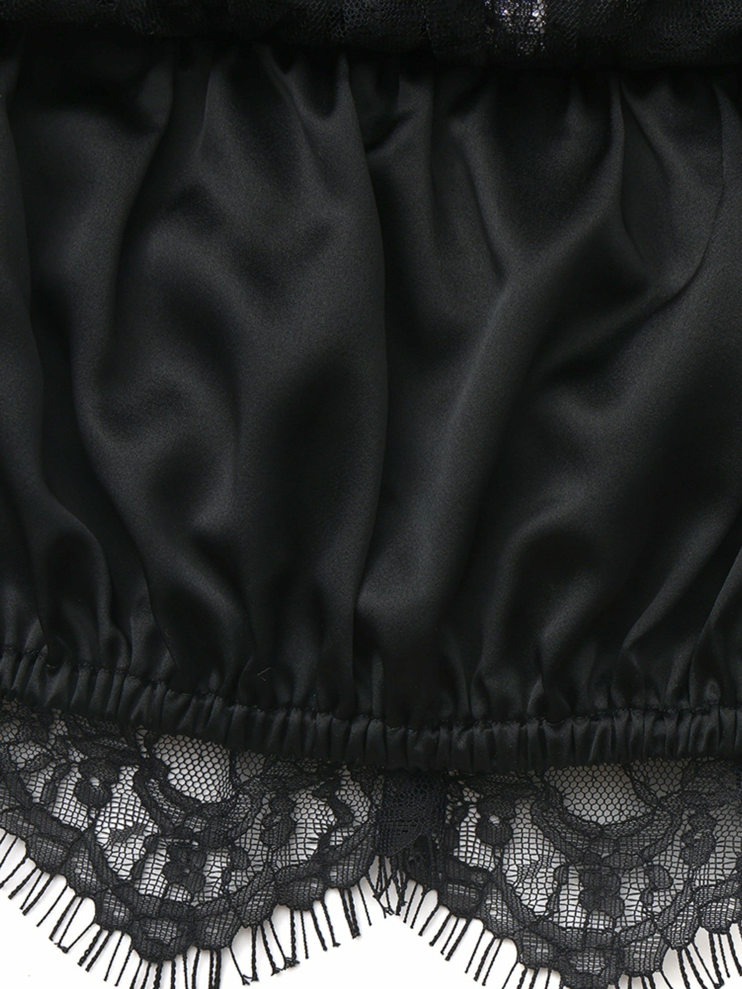 Alexandra Off-Shoulder Lace Black Top | Nana Jacqueline