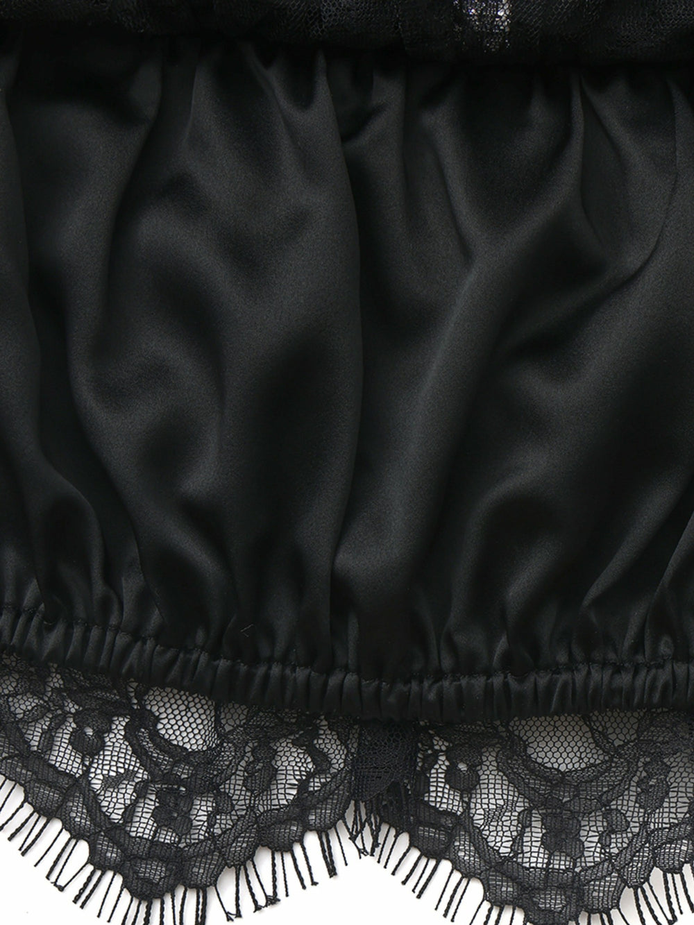 Alexandra Off-Shoulder Lace Black Top | Nana Jacqueline