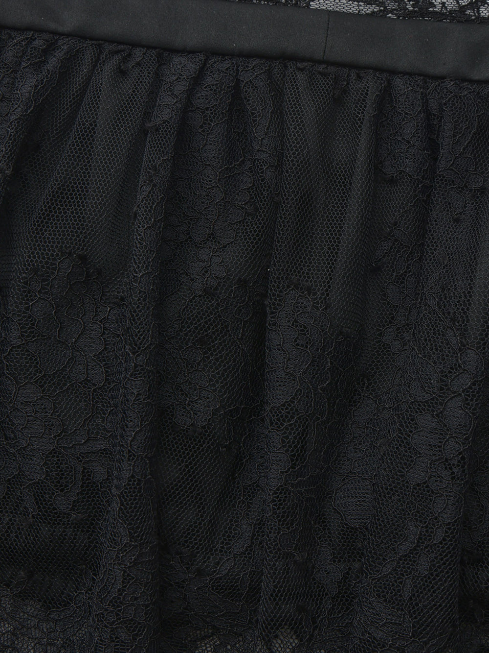 Alexandra Off-Shoulder Lace Black Top | Nana Jacqueline