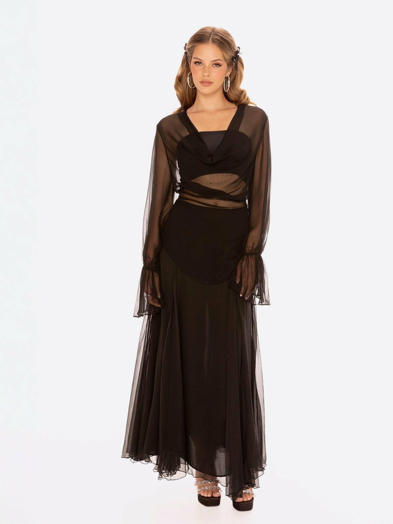 Nora Top: Black Top for Date Night | Nana Jacqueline