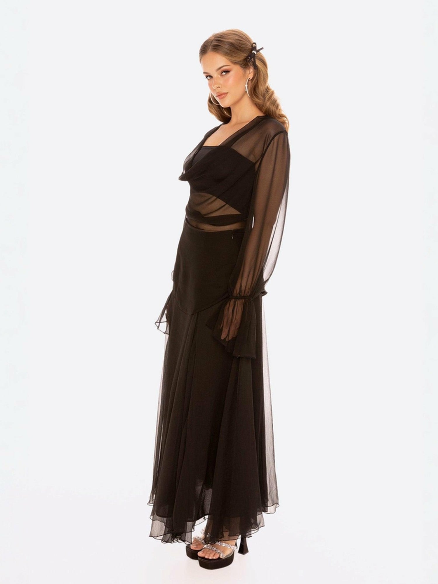 Nora Top: Black Top for Date Night | Nana Jacqueline