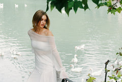 Nora Top: White Top for Engagement Party | Nana Jacqueline