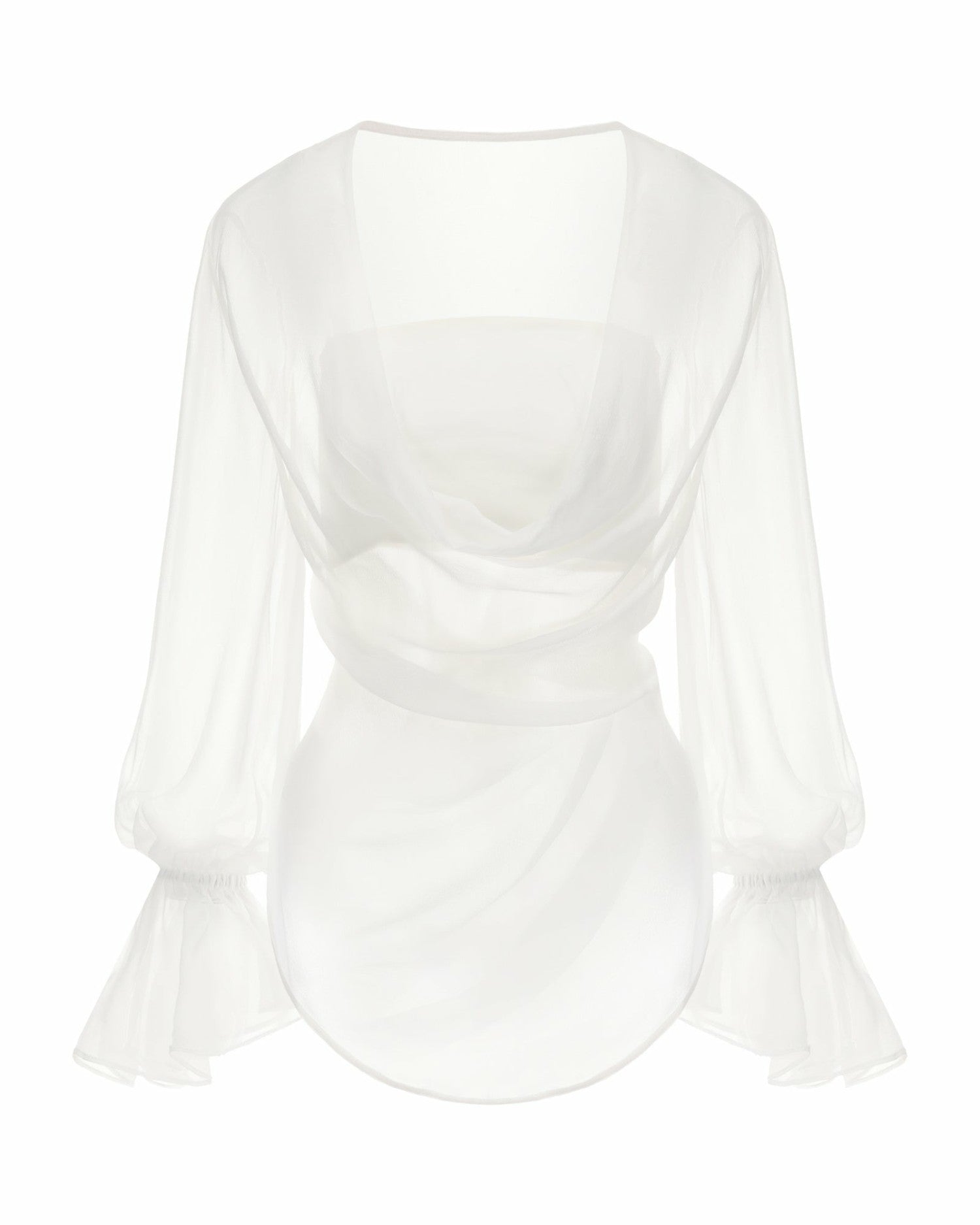 Nora Top: White Top for Engagement Party | Nana Jacqueline