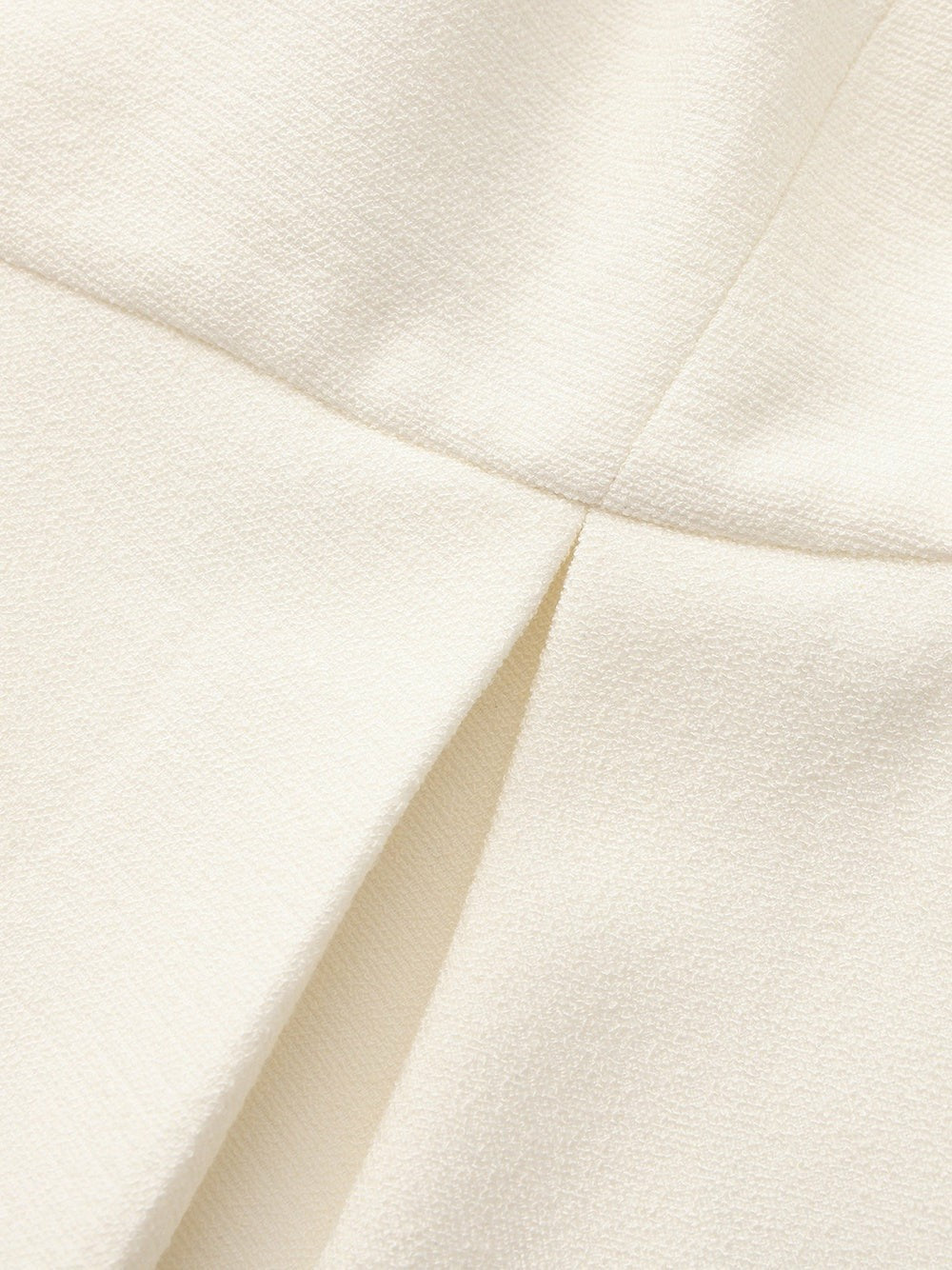 Camille Crystal-Button White Peplum Vest: White Vest for Bridal Shower | Nana Jacqueline