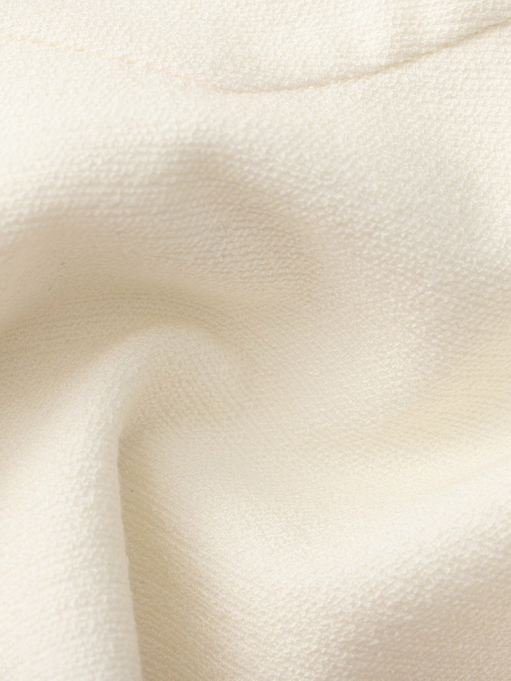 Camille Crystal-Button White Peplum Vest: White Vest for Bridal Shower | Nana Jacqueline