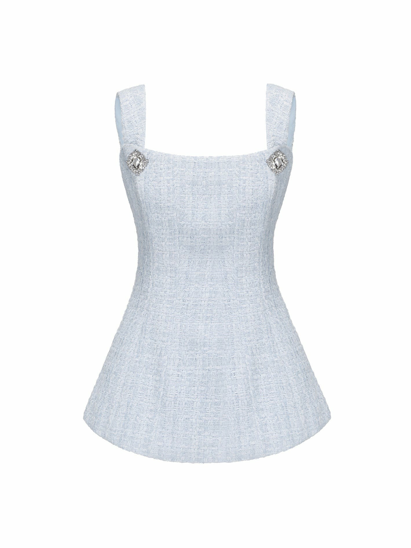 Anabella Bow Top: Blue Top for Brunch | Nana Jacqueline