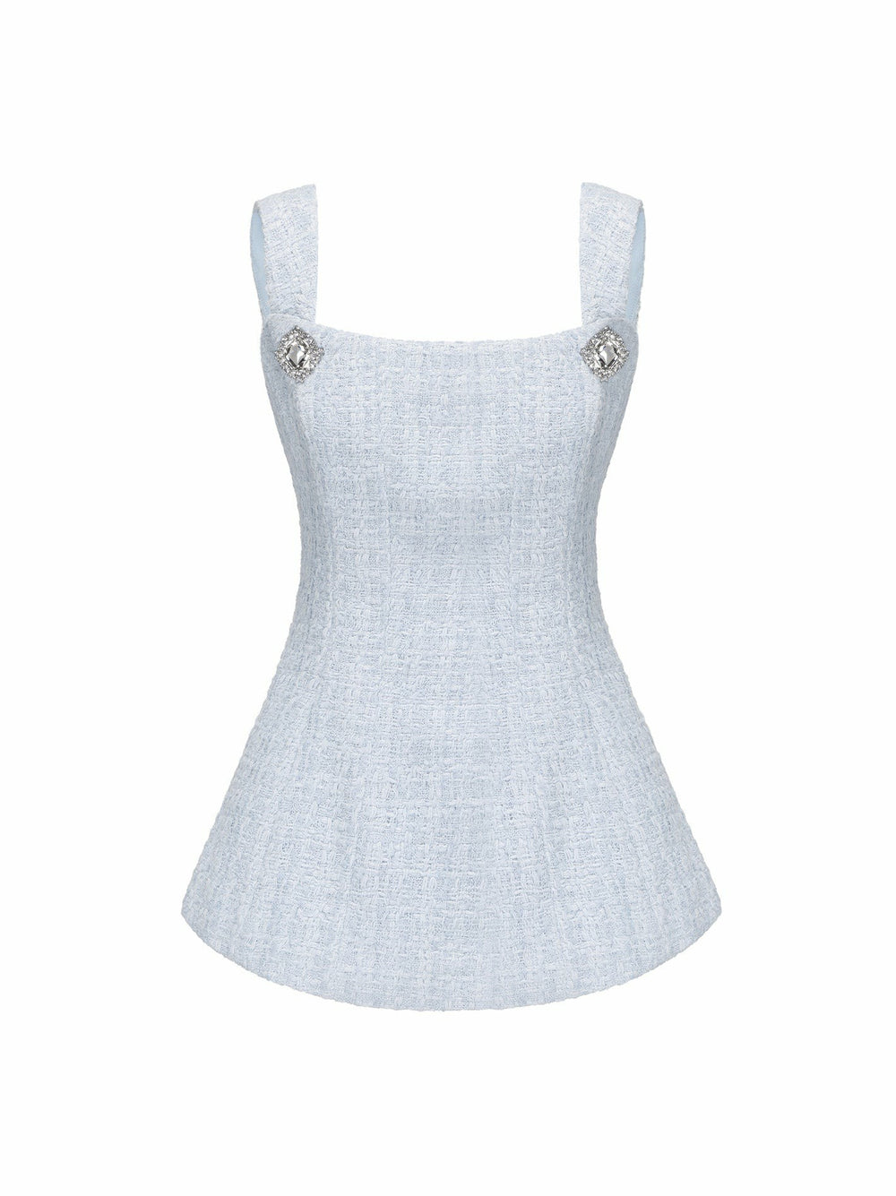 Anabella Bow Top: Blue Top for Brunch | Nana Jacqueline