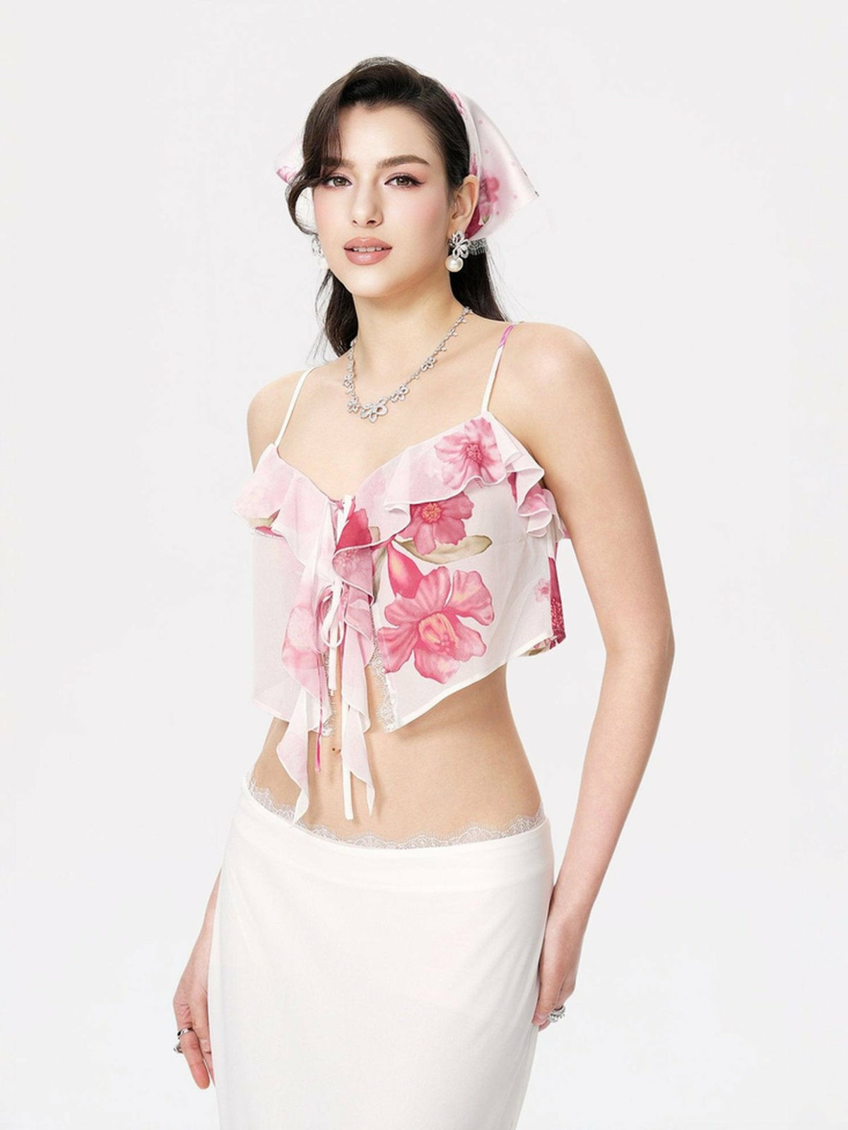 Vivienne Top: Pink Top for Brunch | Nana Jacqueline