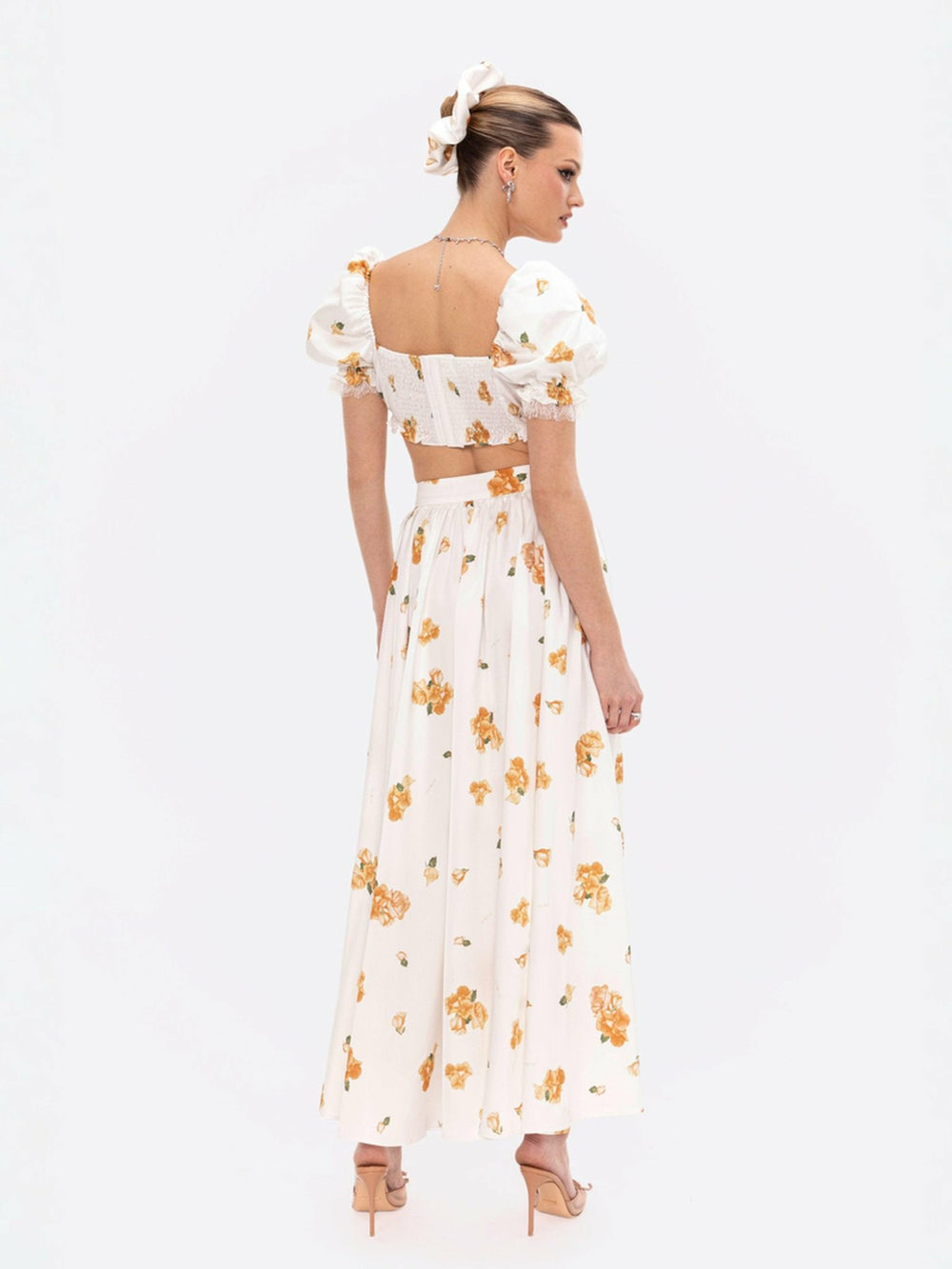 Theodora Top: Floral Top for Garden Party | Nana Jacqueline