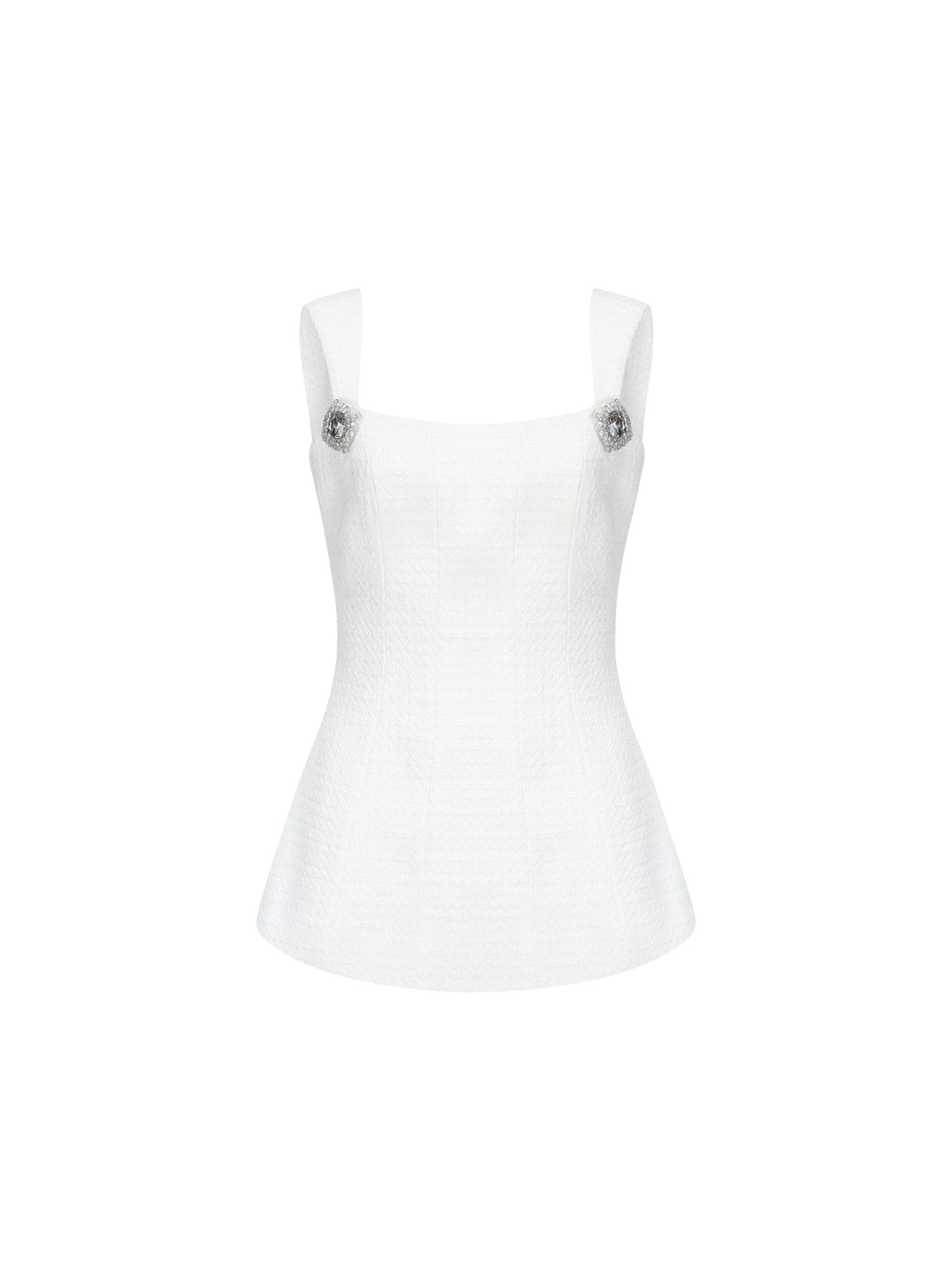 Anabella Bow Top: White Top for Bridal Shower | Nana Jacqueline