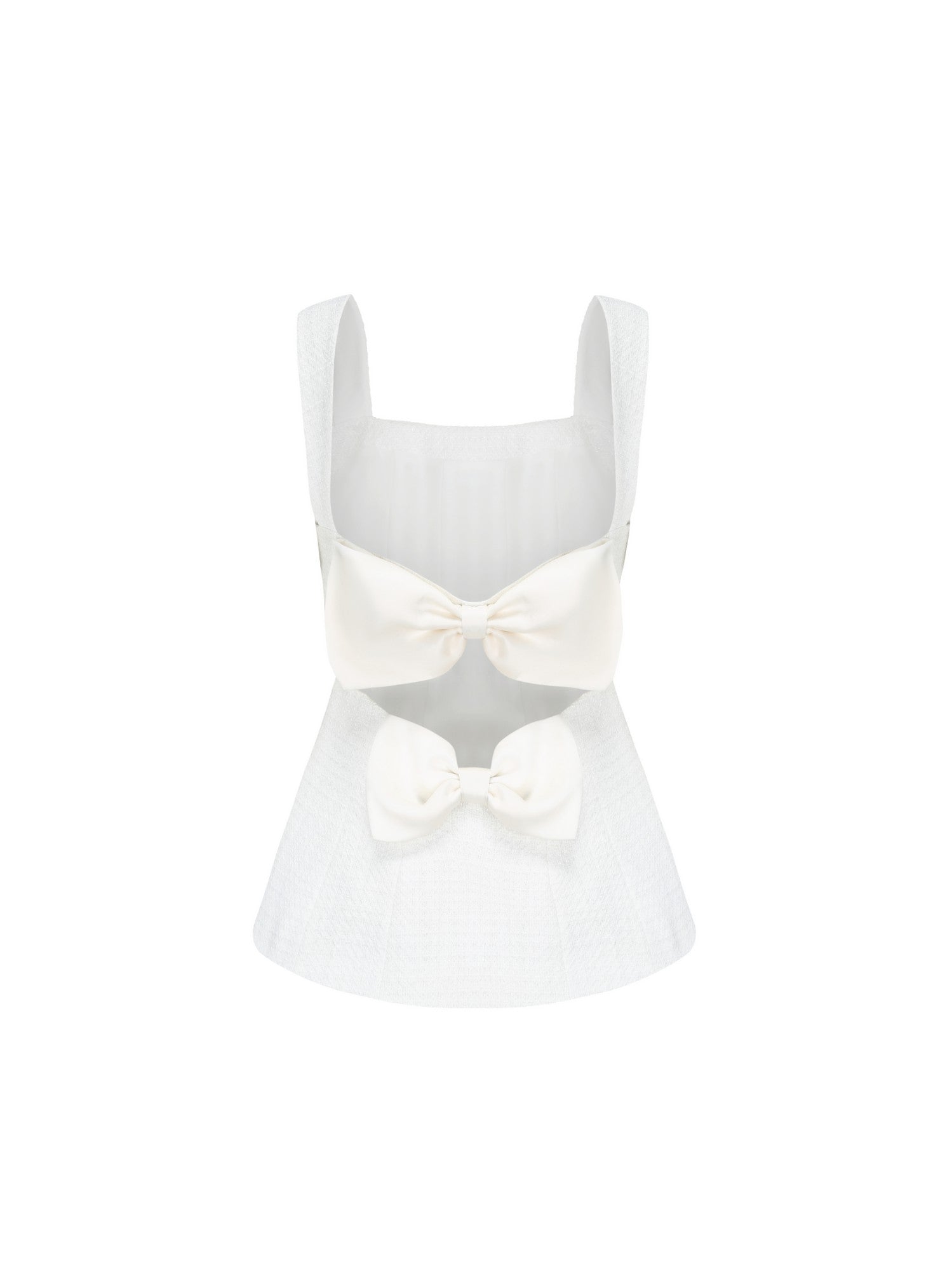 Anabella Bow Top: White Top for Bridal Shower | Nana Jacqueline