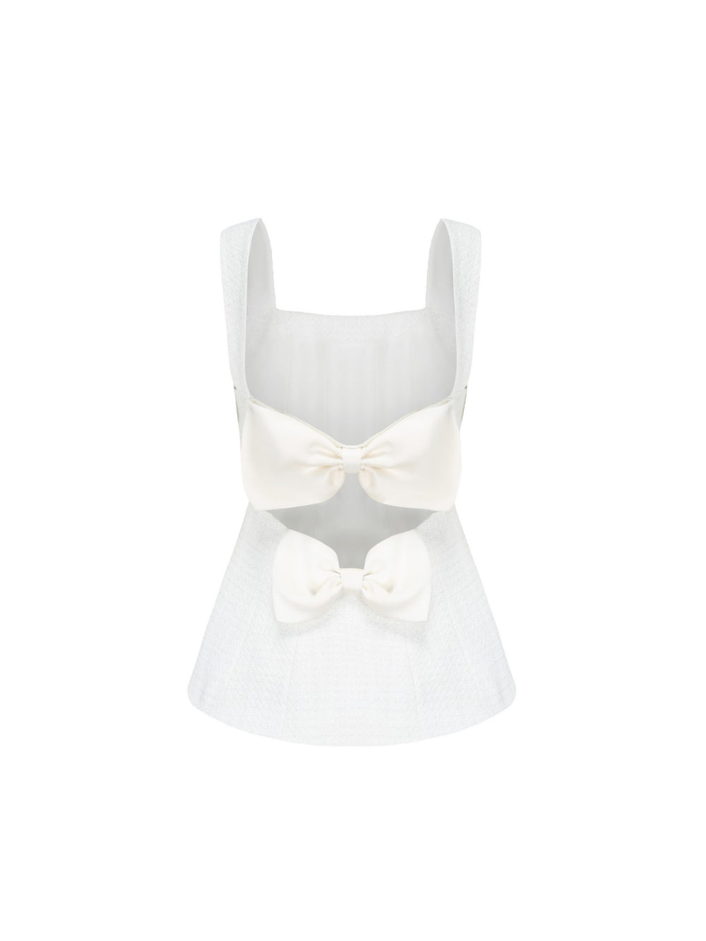 Anabella Bow Top: White Top for Bridal Shower | Nana Jacqueline