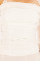 Valencia Top: White Top for Date Night | Nana Jacqueline