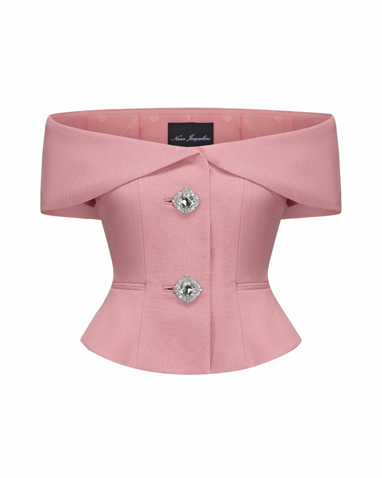 Blakely Top: Pink Top for Garden Party | Nana Jacqueline