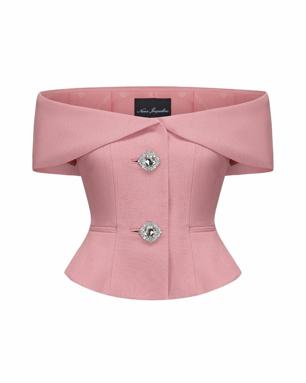 Blakely Top: Pink Top for Garden Party | Nana Jacqueline