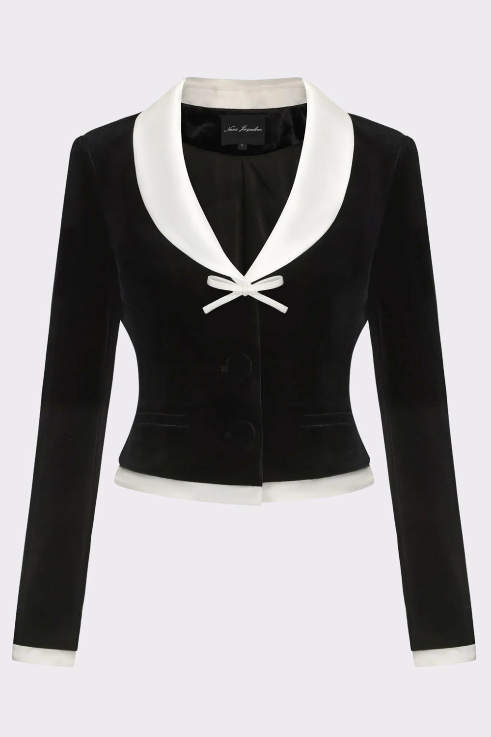 Victoria Velvet Blazer: Black Blazer for Cocktail Party | Nana Jacqueline