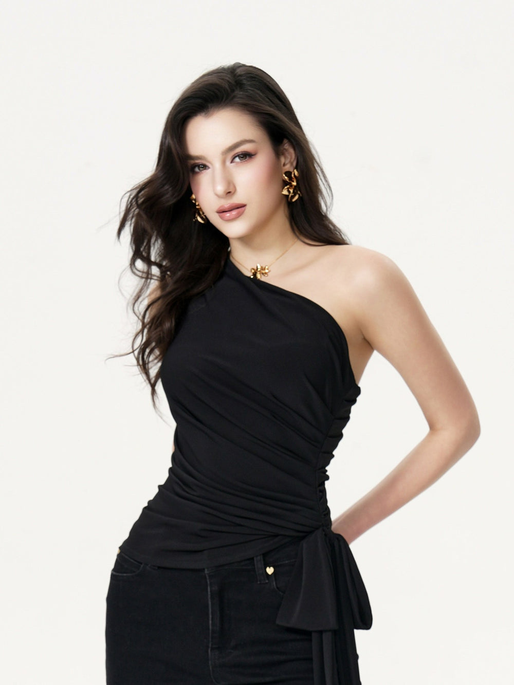 Liu Top: Black Top for Date Night | Nana Jacqueline