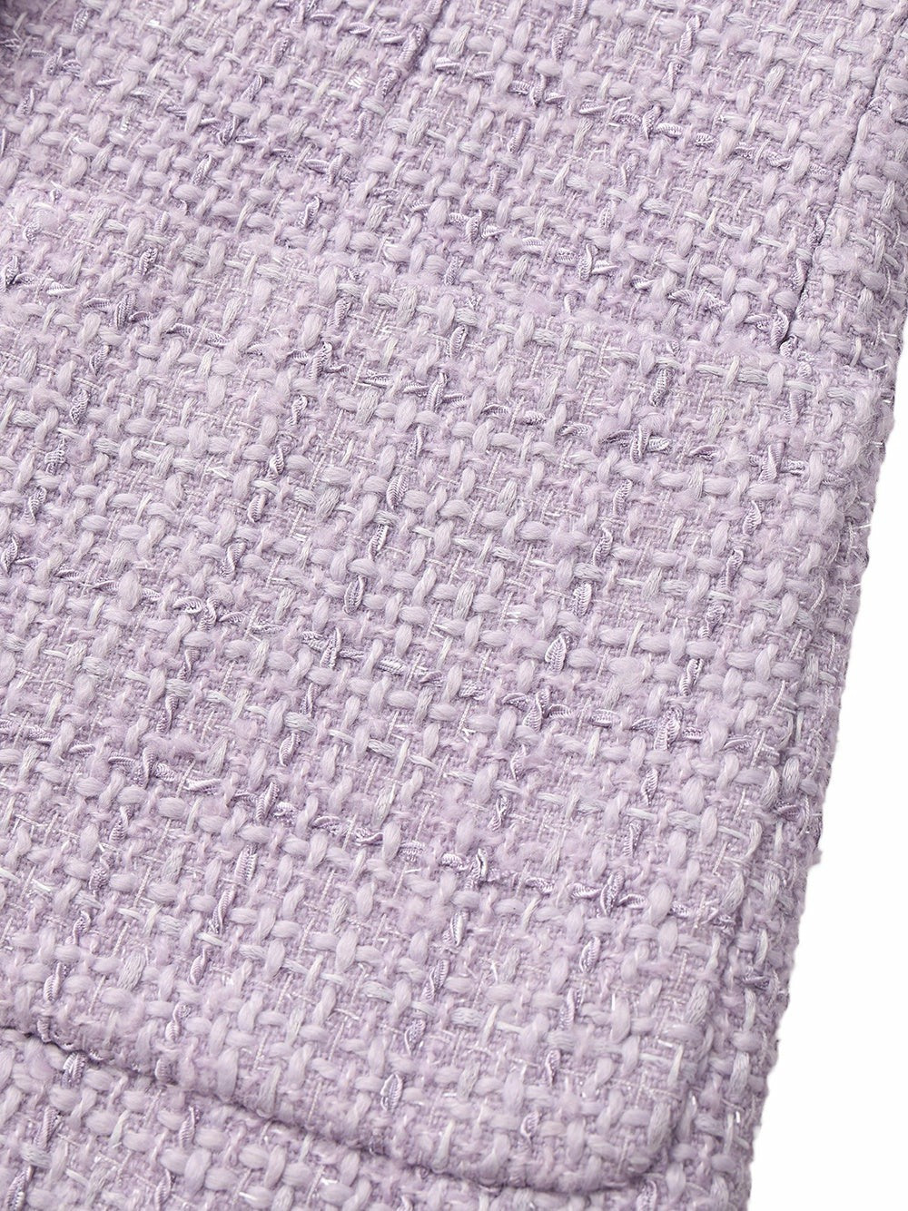 Maya Tweed Purple Tailored Structured Blazer | Nana Jacqueline