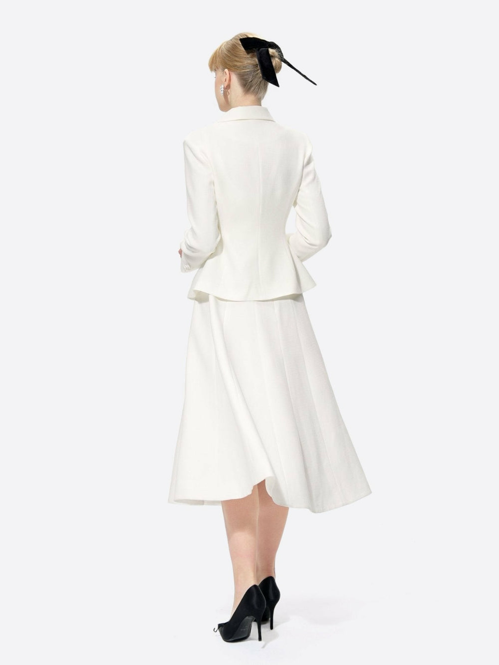 Vanessa Blazer: White Blazer for Rehearsal Dinner | Nana Jacqueline