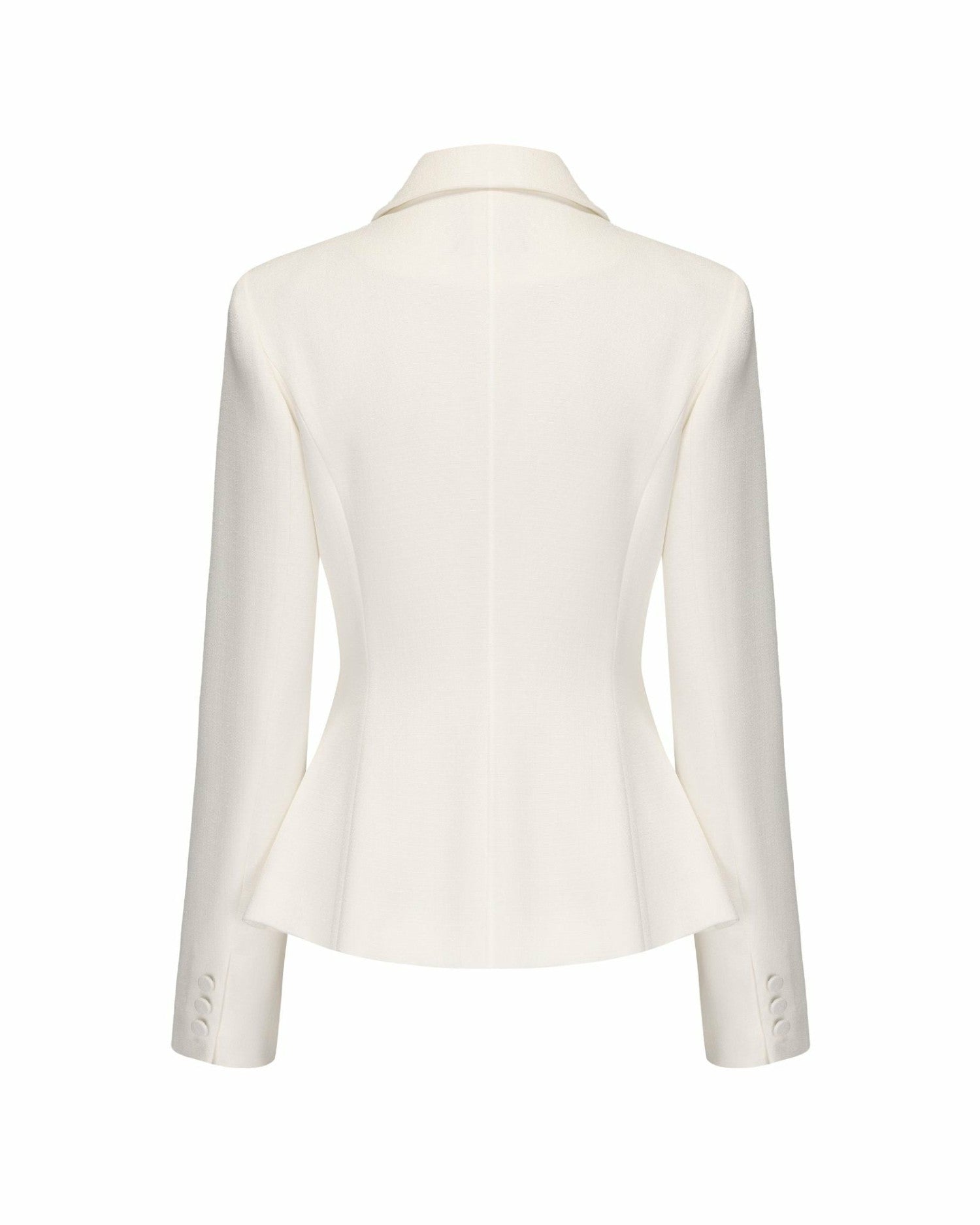 Vanessa Blazer: White Blazer for Rehearsal Dinner | Nana Jacqueline