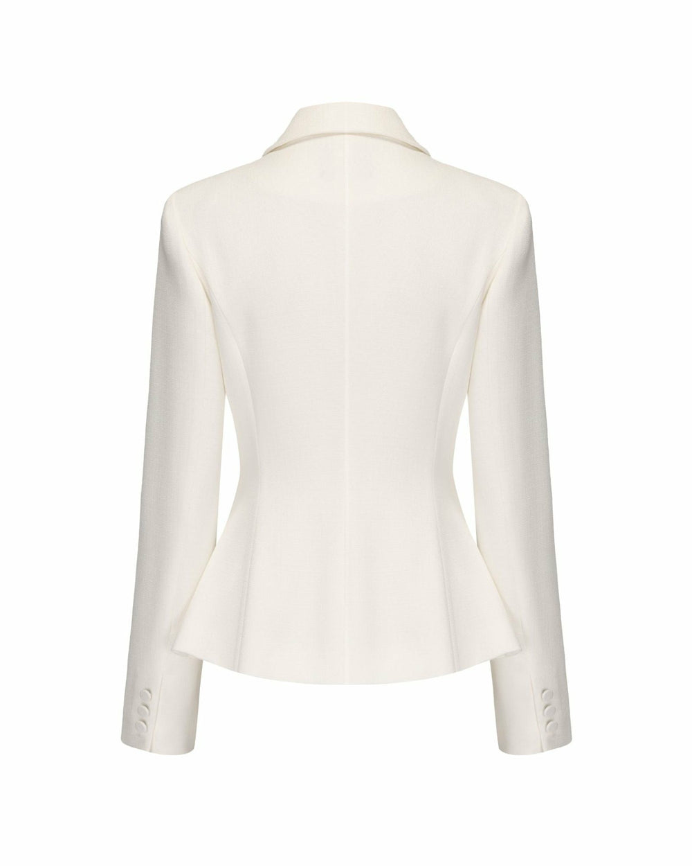 Vanessa Blazer: White Blazer for Rehearsal Dinner | Nana Jacqueline