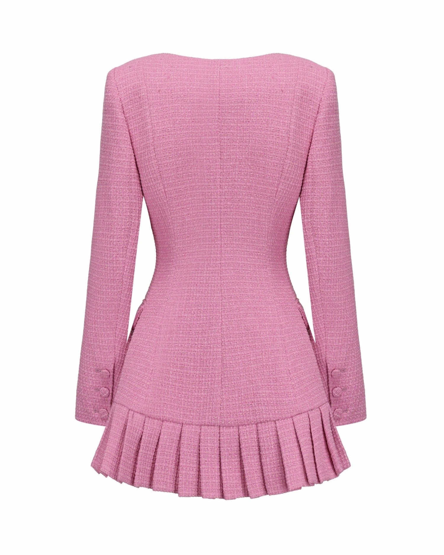 Lucille Tweed Jacket: Pink Jacket for Brunch | Nana Jacqueline