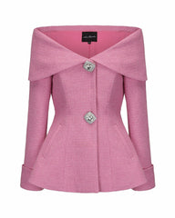 Adele Jacket: Pink Jacket for Date Night | Nana Jacqueline