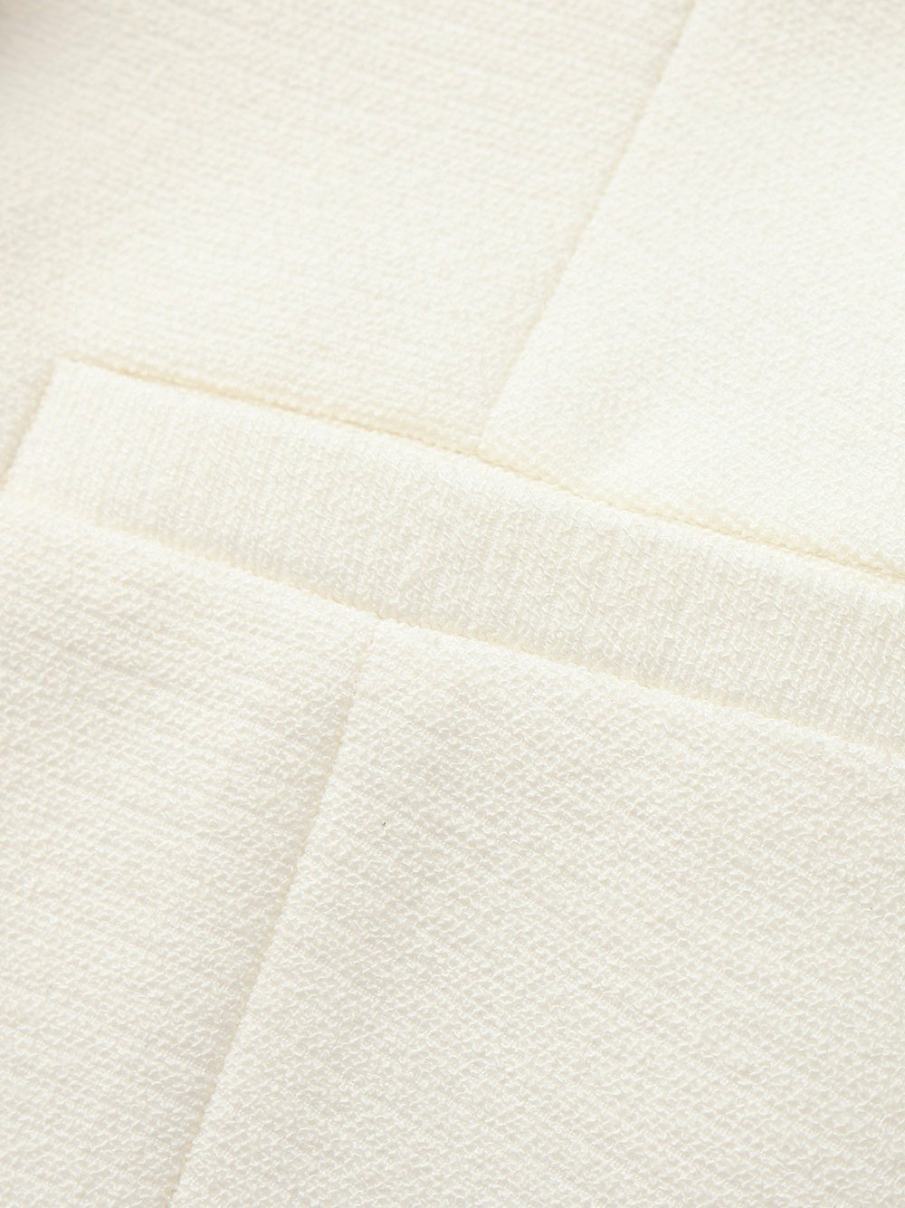Natalia Tailored Hidden-Placket White Structured Blazer | Nana Jacqueline