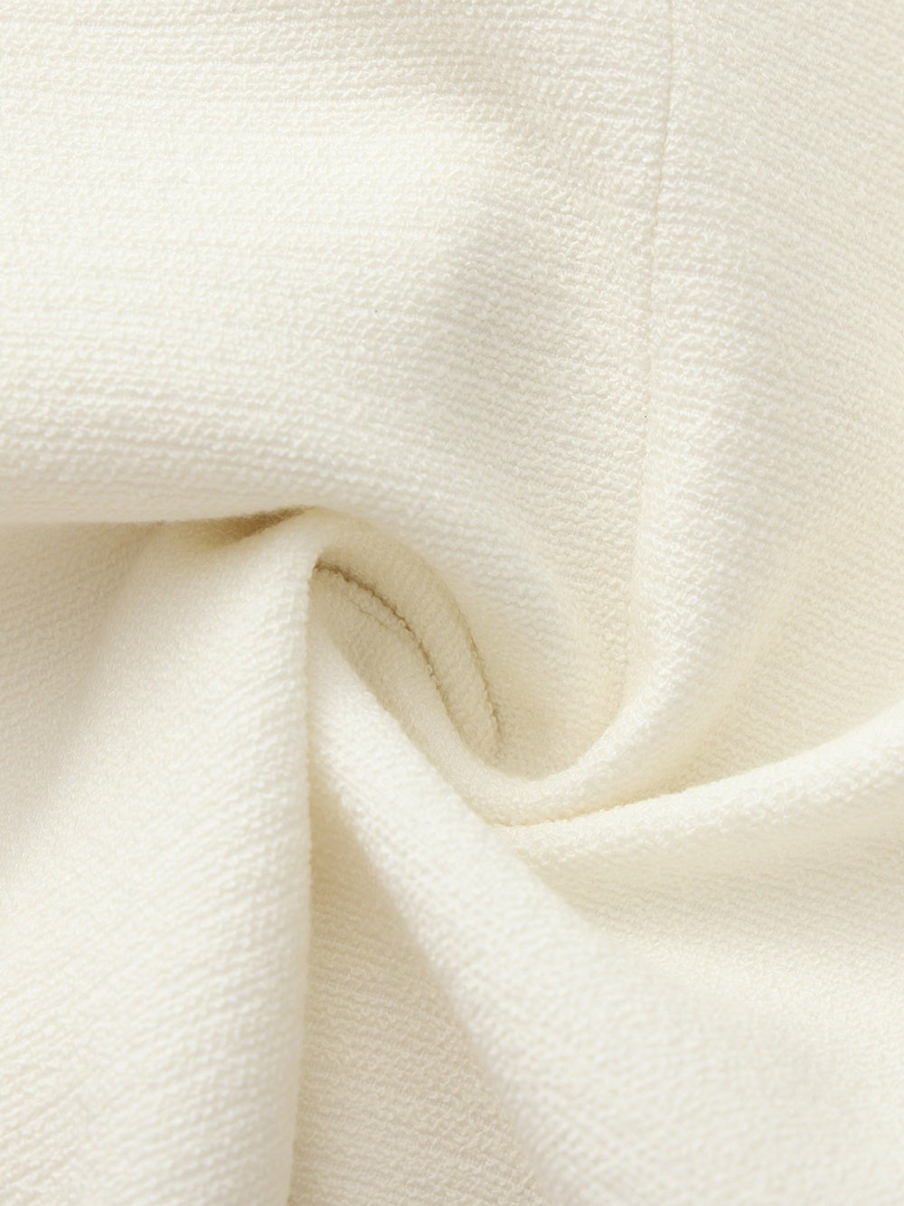 Natalia Tailored Hidden-Placket White Structured Blazer | Nana Jacqueline