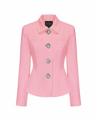 Vanessa Blazer: Pink Blazer for Brunch | Nana Jacqueline