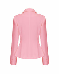 Vanessa Blazer: Pink Blazer for Brunch | Nana Jacqueline