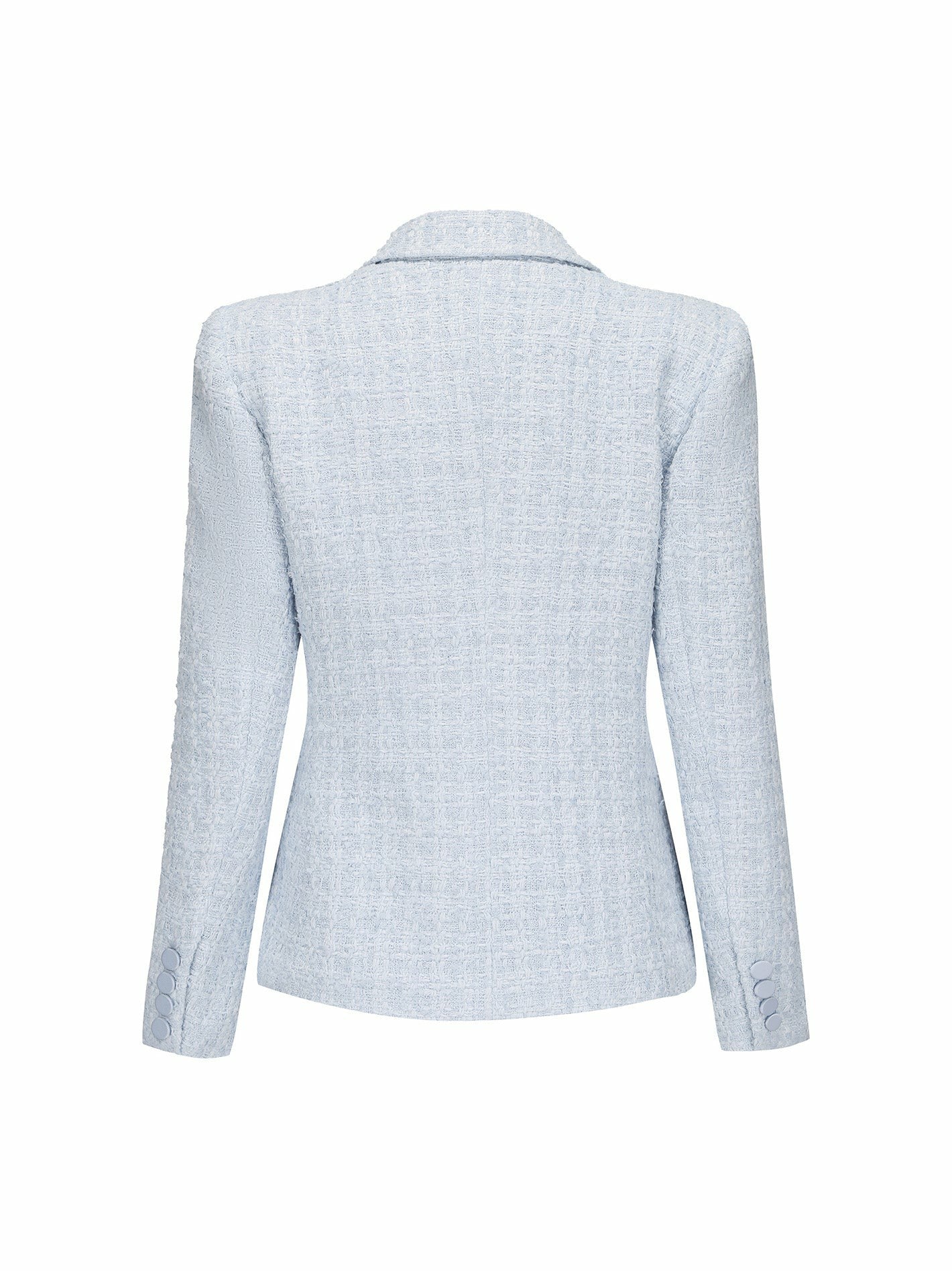 Maya Lapel Suit Jacket: Blue Jacket for Birthday Celebration | Nana Jacqueline