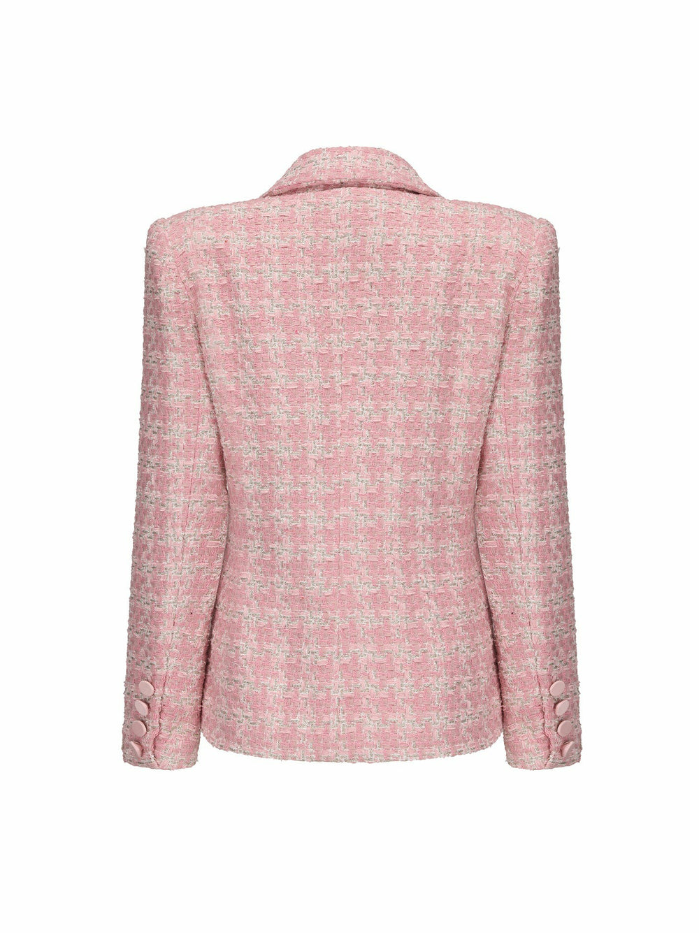 Maya Lapel Suit Jacket: Pink Jacket for Garden Party | Nana Jacqueline