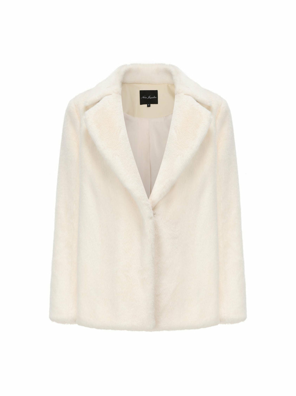 Phoebe Fur Jacket: White Fur Jacket for Winter Bridal Events | Nana Jacqueline