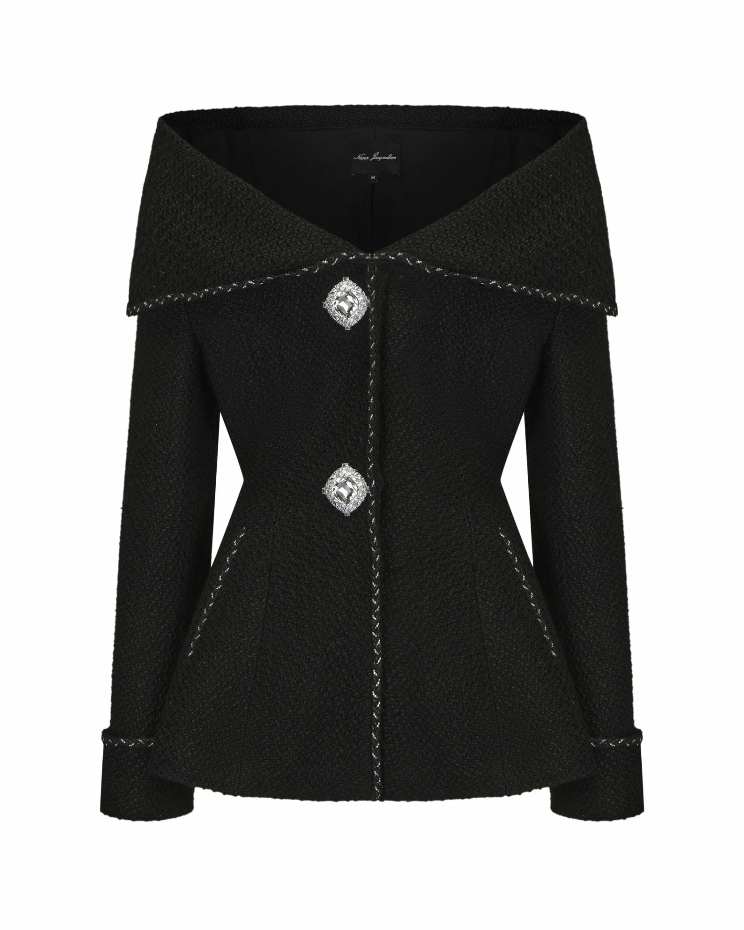 Amor Jacket: Black Jacket for Cocktail Party | Nana Jacqueline