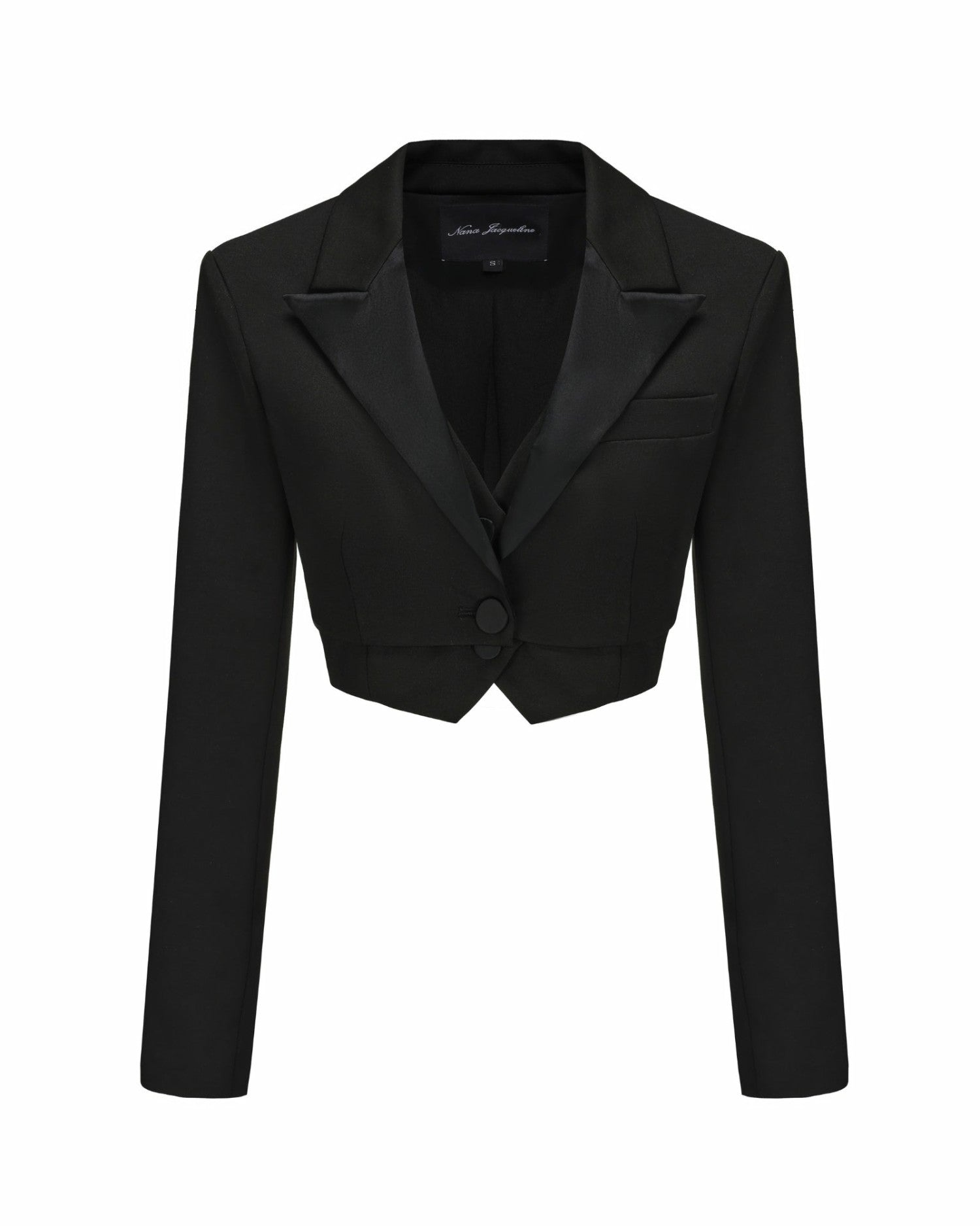 Bridget Suit Jacket: Black Blazer for Cocktail Party | Nana Jacqueline