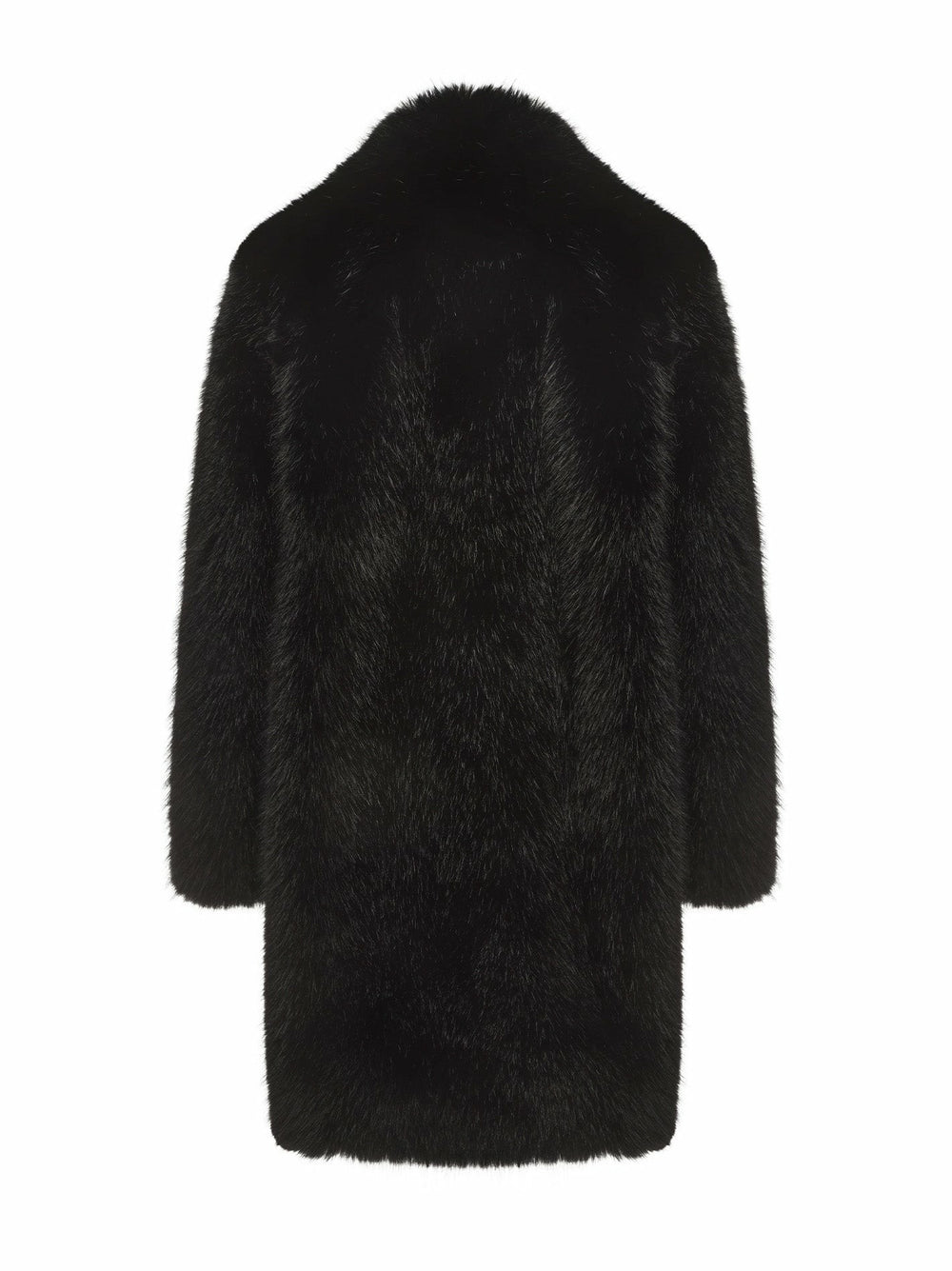 Sofia Fur Coat: Black Fur Coat for Evening Events | Nana Jacqueline