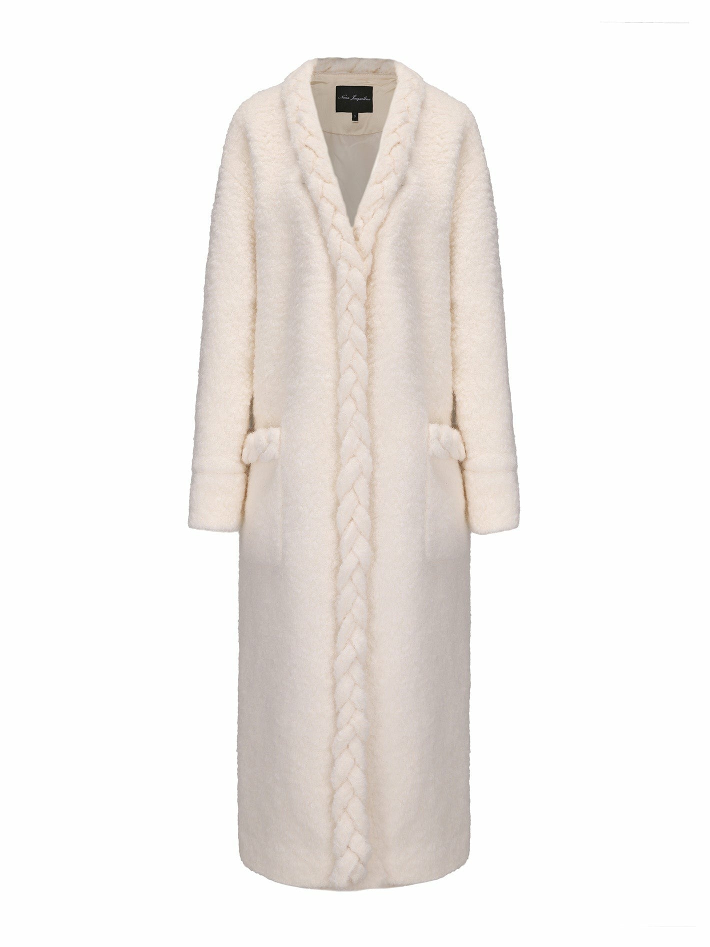 Elsa Coat: Off-White Coat for Resort Outfit | Nana Jacqueline