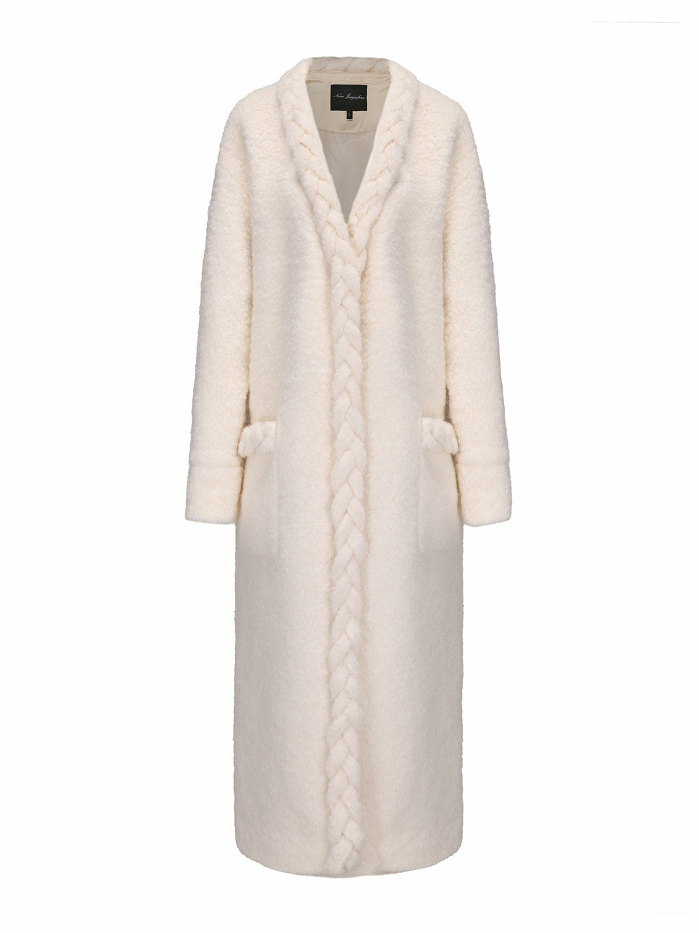 Elsa Coat: Off-White Coat for Resort Outfit | Nana Jacqueline