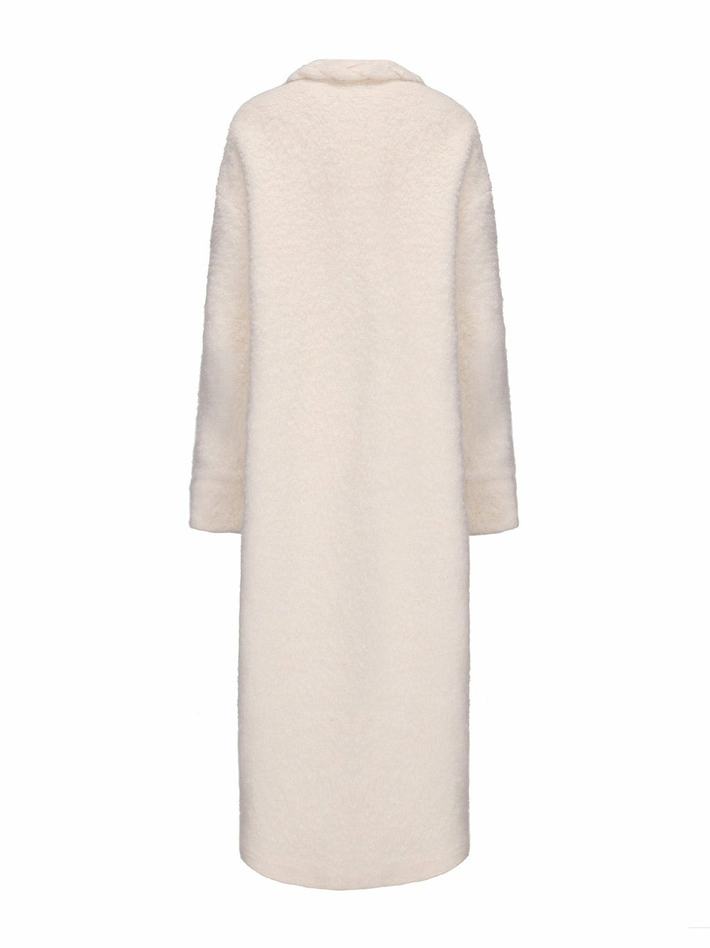 Elsa Coat: Off-White Coat for Resort Outfit | Nana Jacqueline