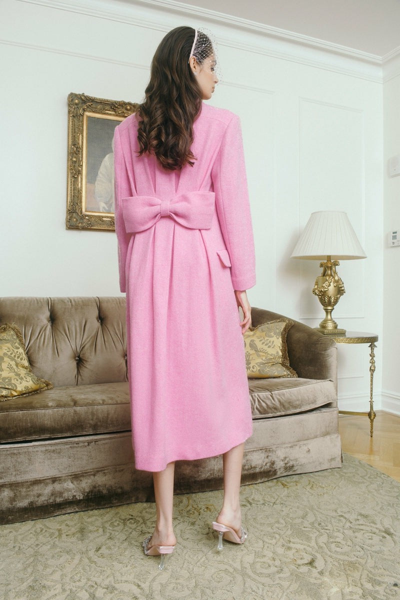 Gabriella Coat: Pink Coat for Date Night | Nana Jacqueline