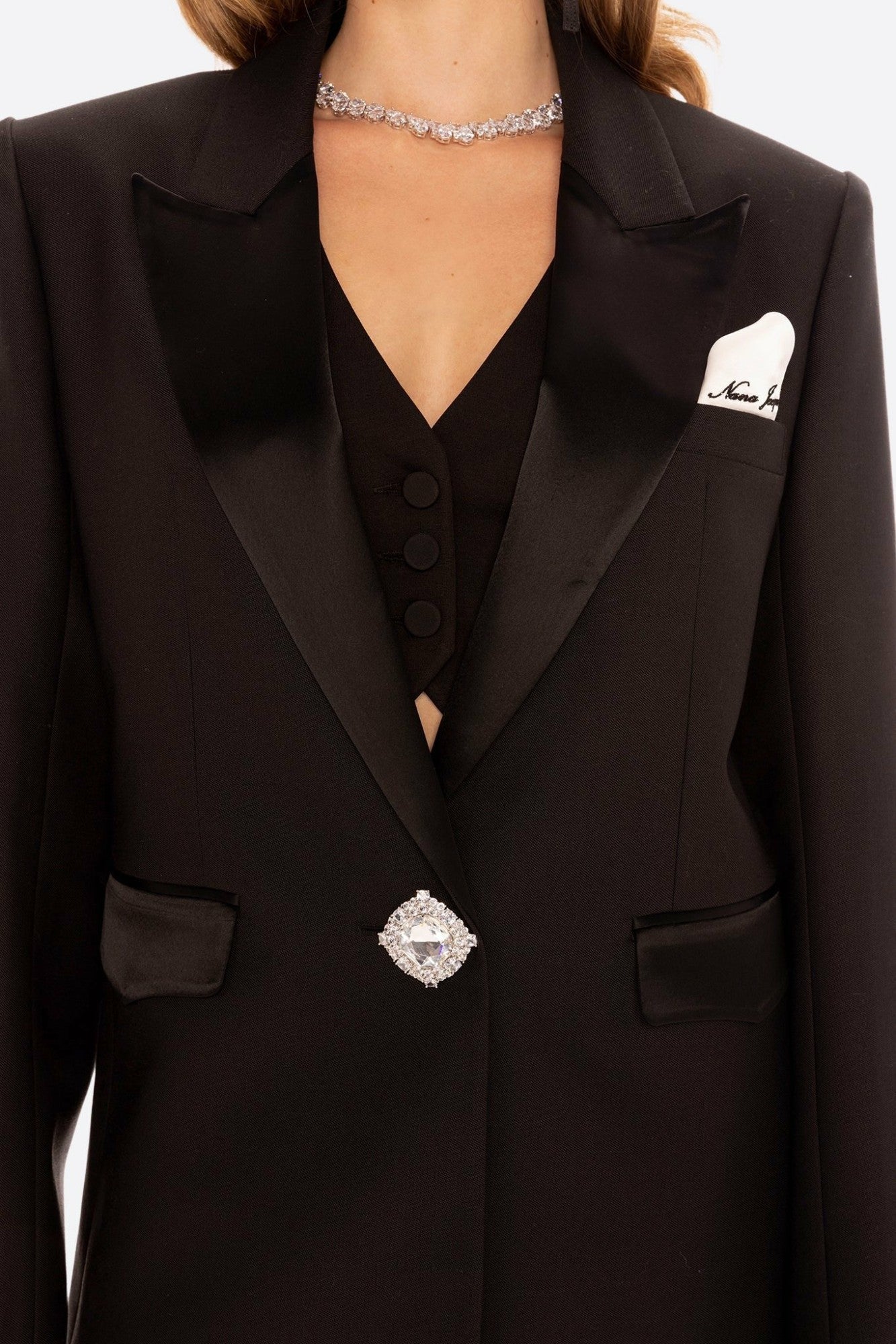 Sabine Blazer: Black Blazer for Cocktail Party | Nana Jacqueline