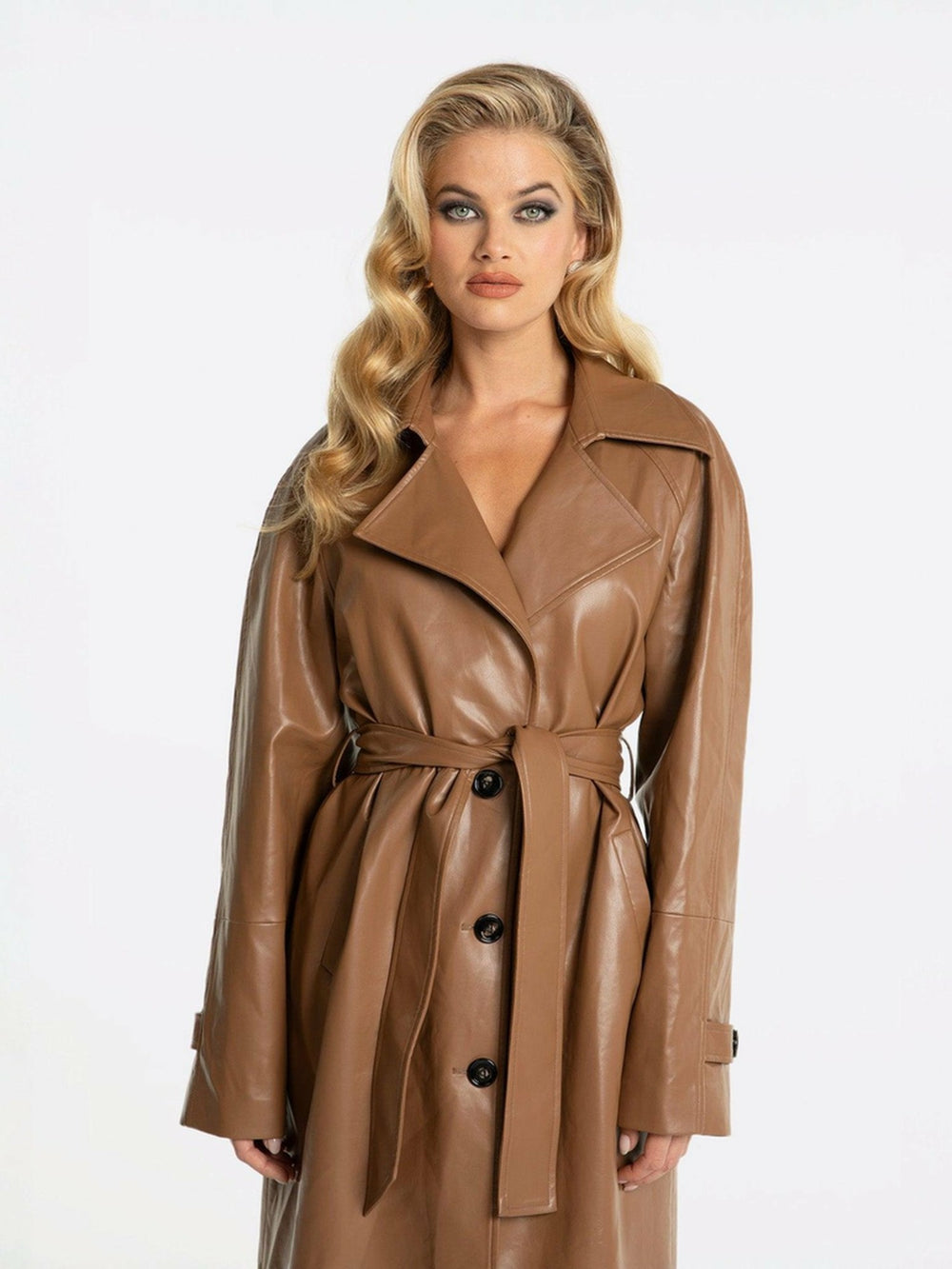 Marlee Coat: Brown Coat for Fall City Outings | Nana Jacqueline