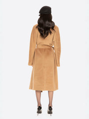 Audrey Long Coat: Camel Long Coat for Winter Events | Nana Jacqueline