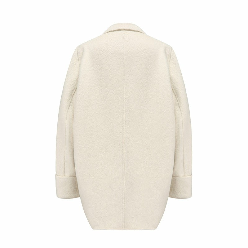 Kendall Coat: White Coat for Winter Date Night | Nana Jacqueline